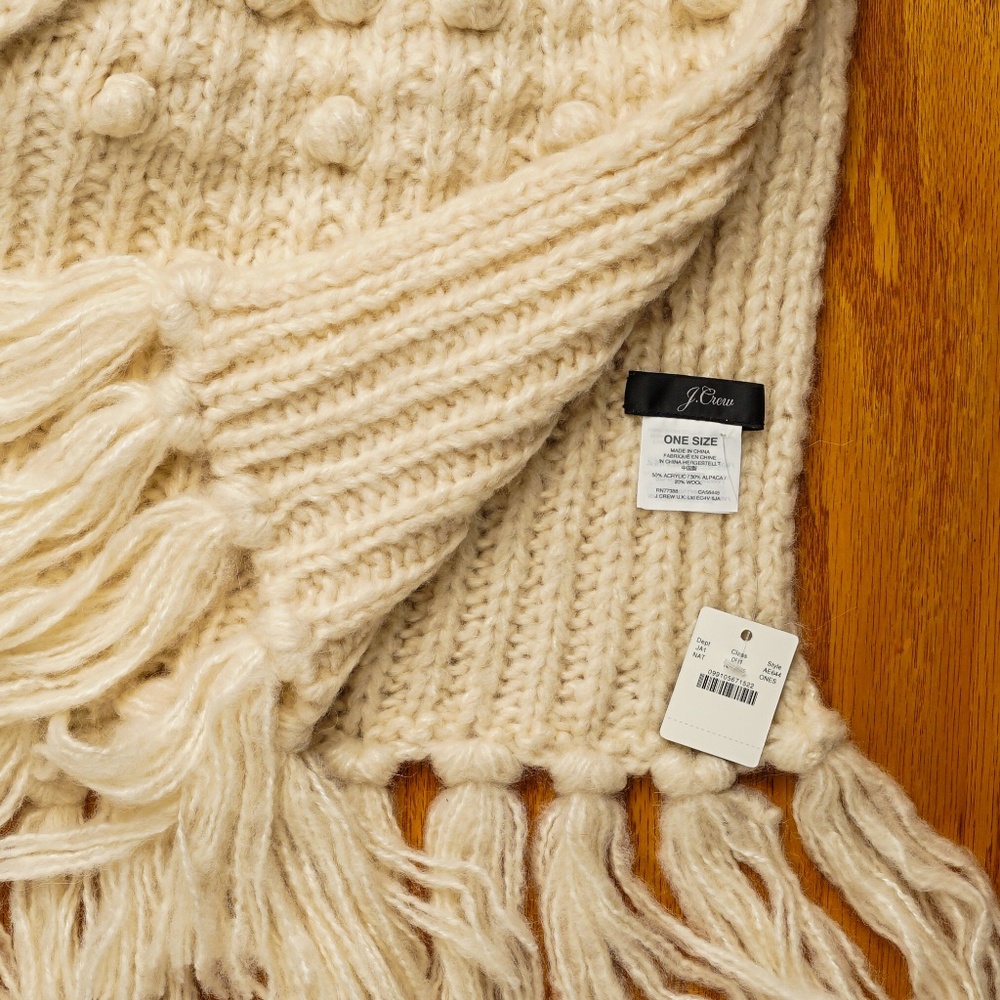 J. Crew Wool Scarf